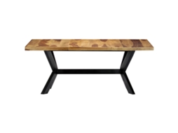 Mesa de Jantar 180x90x75 Cm Madeira de Acácia Maciça MAISON EXCLUSIVE