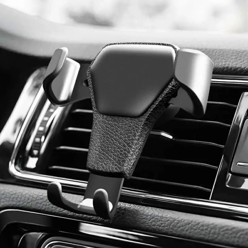 Suporte Para Celular Gravity Auto Para Saída De Ar Do Carro, Preto.