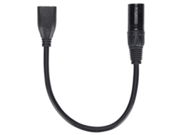 Aetheria cabo Adaptador Xlr Macho 5 Pin para Rj45 Fêmea Cobre Sem Oxigênio 0.3m Jd6099