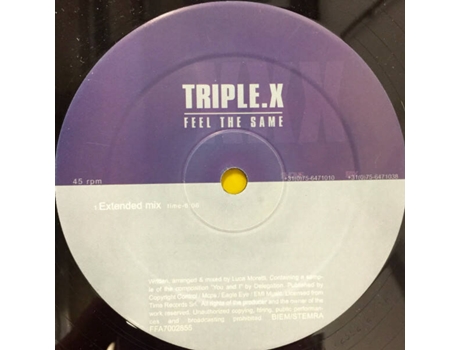 Vinil Feel The Same Free For All