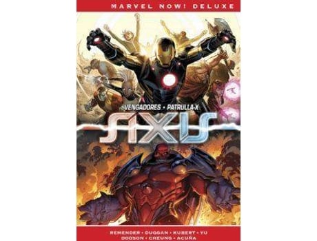 Livro Imposibles Vengadores 03 Axis de Rick Remender, Daniel Acuna, [Et Al.] (Espanhol)