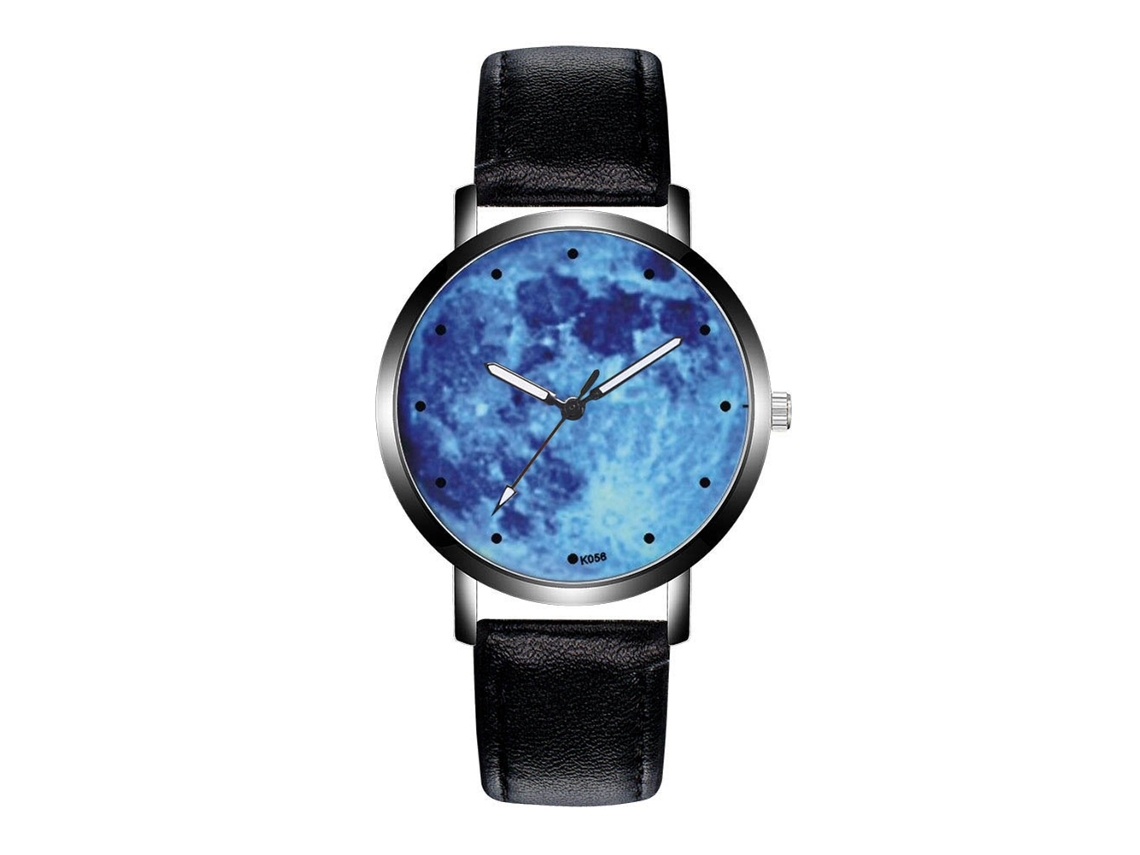 Relógio de pulso unissex Zhoulianfa K056-h Quartz, preto.