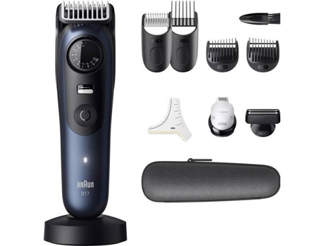 Braun Aparador de Barba BT7540, Recarregável, 120 min de Autonomia, 40 Ajustes, Azul