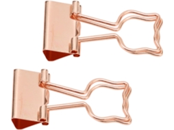 Conjunto De 100-clipes Metal Ocos Com Cauda Longa, Resistente E Com Formato Divertido De Gato, Organização De