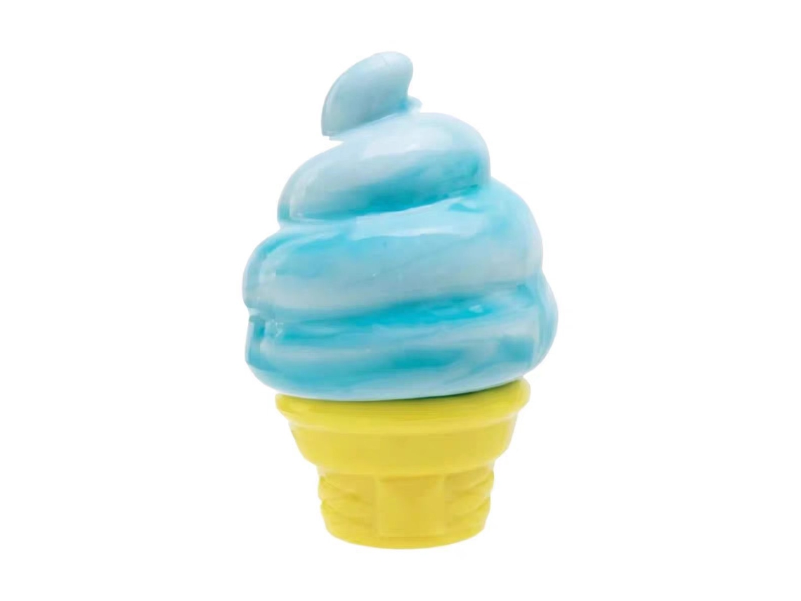 um Brinquedo Fofo e Antiestresse com um Design em Tpr Degradê.saco de Brinquedo de Sorvete de Apertar Azul CHENNNLS
