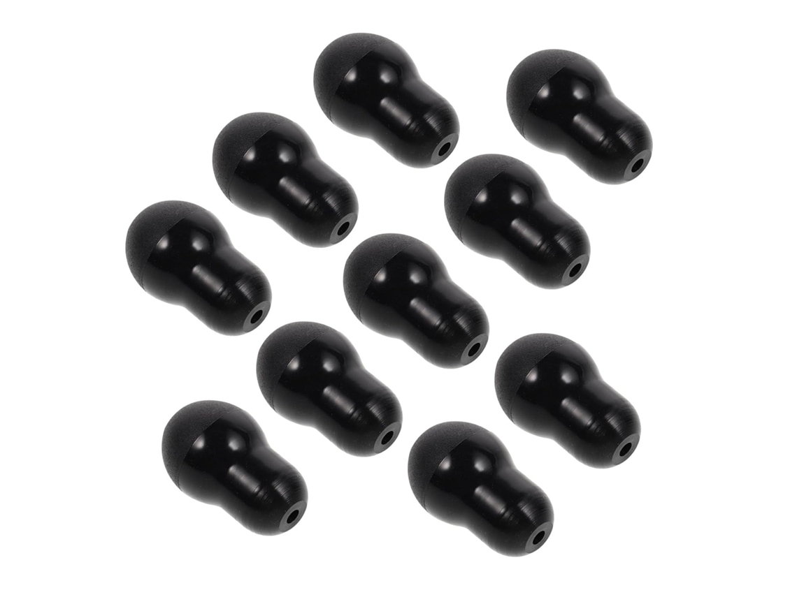 Conjunto De 10 Pontas Silicone Para 2,5 Mm, Com Ganchos 5 Uso Em