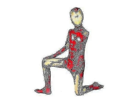 Fantasia infantil Homem-Aranha Homem de Ferro Pantera Venom Macacão_1 Marveluyt