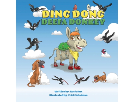 Livro Ding Dong Deefa Donkey De Rosie Dux (inglês)