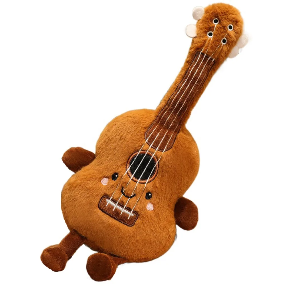 Instrumento Musical de Pelúcia Fofo de Simulação, Série Piano, Guitarra e Bateria Presente MDUG (guitarra)