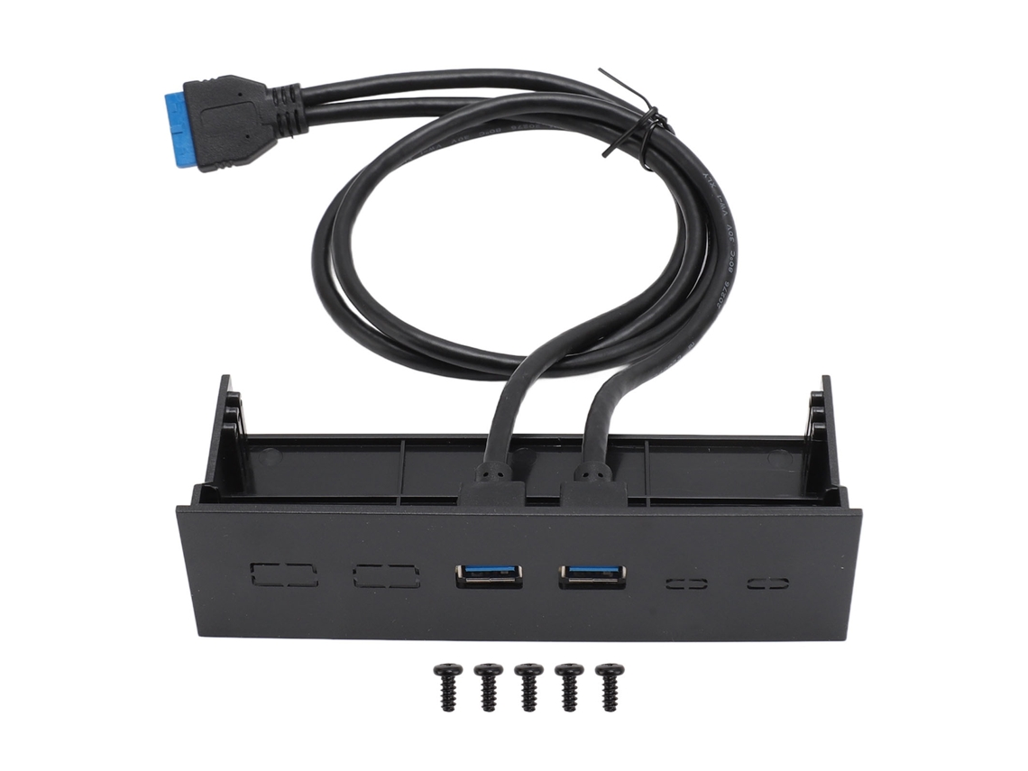 Painel Frontal De 5,25 Polegadas Txd167 Hub Usb3.0 Com 2 Portas Placa De Expansão De Unidade Óptica