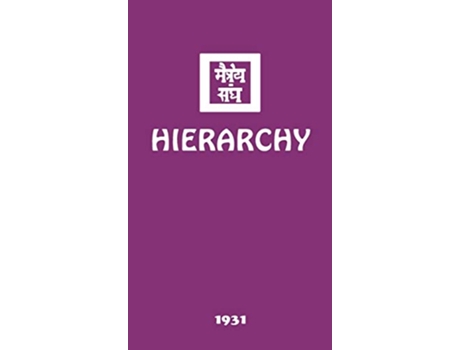 Livro Hierarchy de Agni Yoga Society (Inglês - Capa Dura)