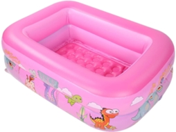 Piscina inflável infantil com estampas de desenhos animados, CHABERLU