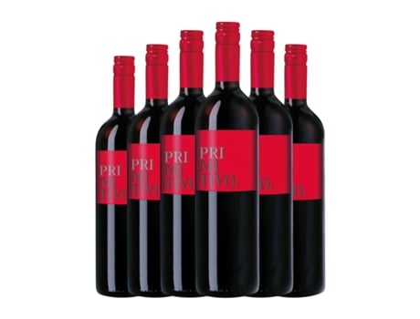Vinho CARUSO E MININI Piane del Levante Primitivo Puglia (0.75 L - 6 Unidades)