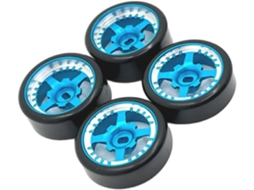 Aro De Metal Para Pneu Drift, 4 Peças, 27mm, Para Wltoys K969 K979 K989, Escala 1 28, Aro De Metal Para Wltoys 284131 K969