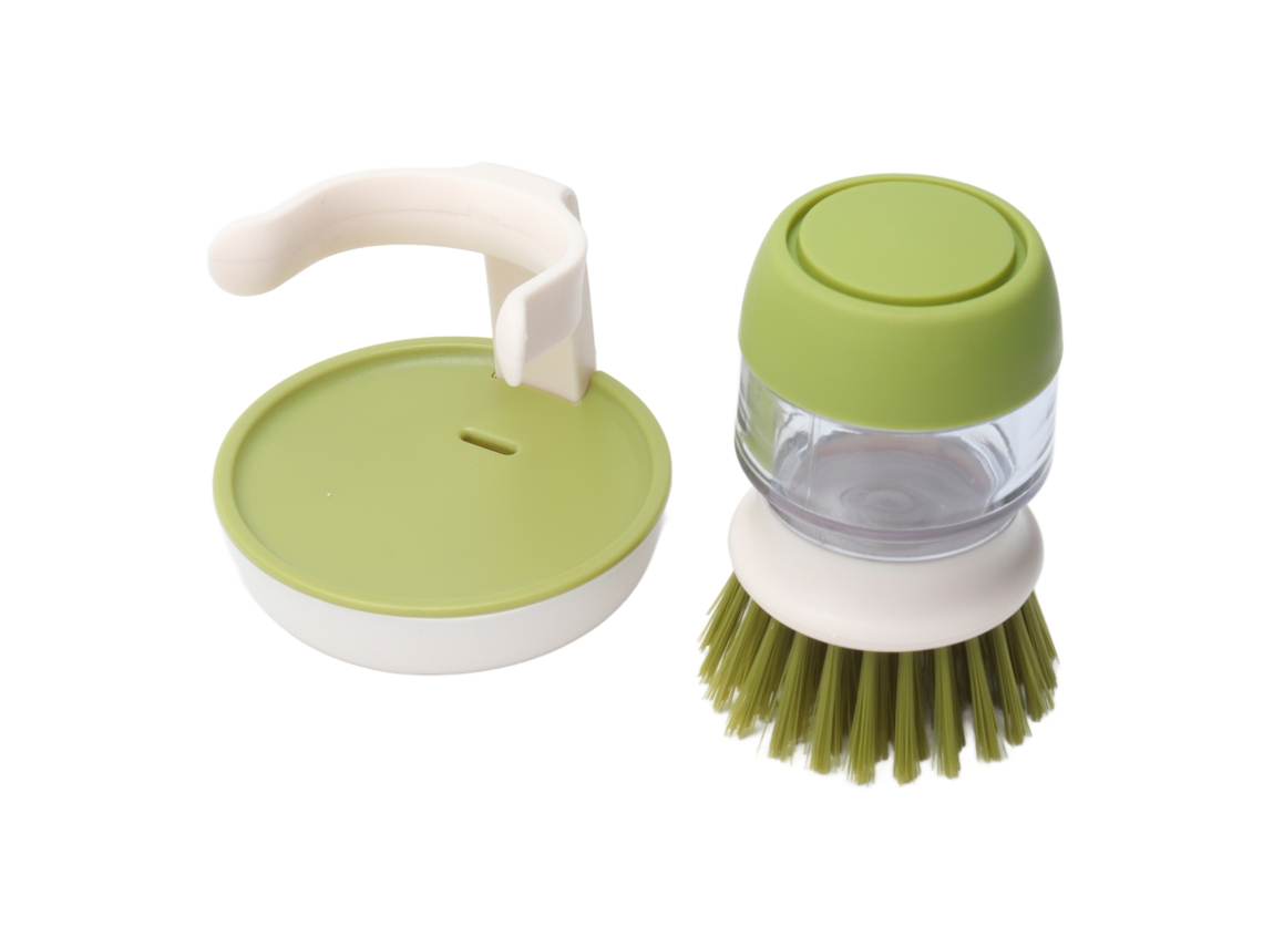 Escova de Mão com Dispenser de Sabão para Limpeza com S/MARCA