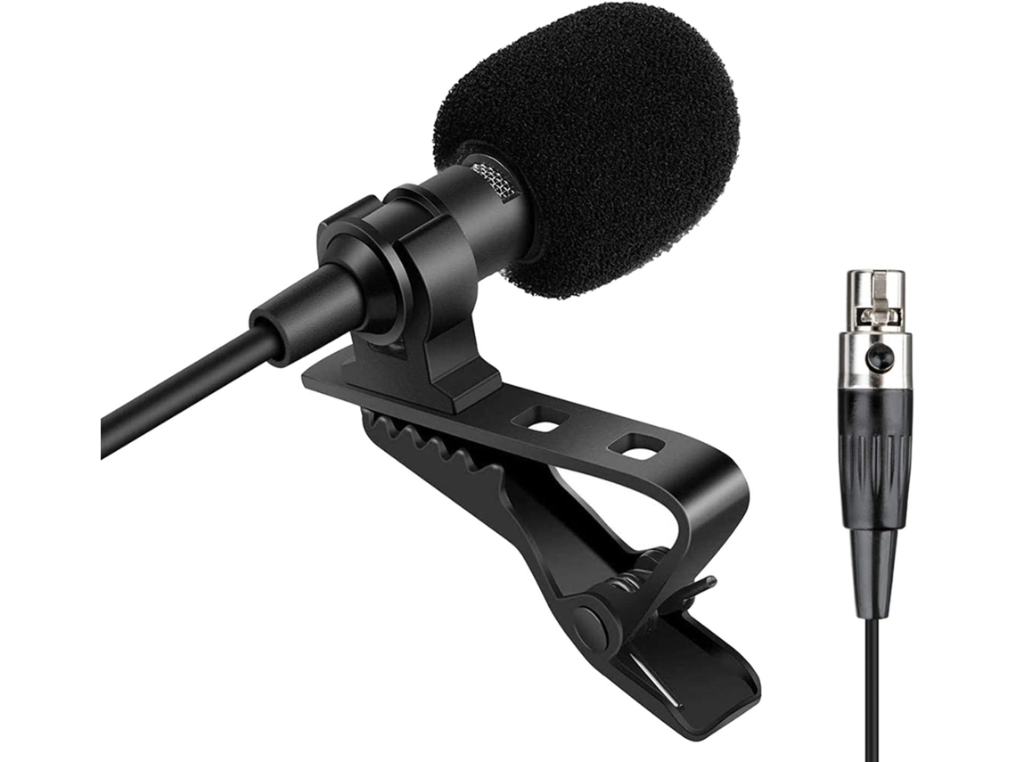 Microfone De Lapela Modelo Mais Recente 2025, Condensador Compatível Com Transmissor Sem Fio Shure Microfone Unidirecional Mini Xl Aquaforge