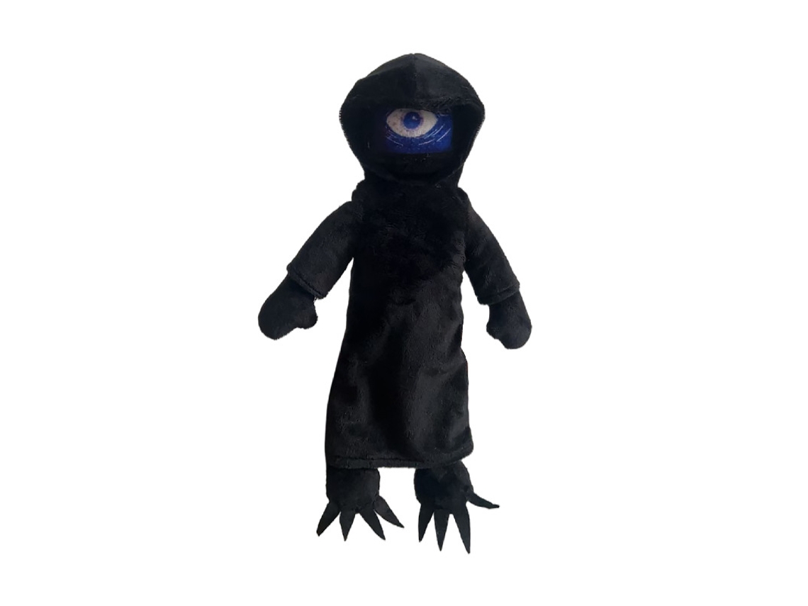 Pelúcia de Ovelha do Jogo Nightmare Critters, Animal Lã Nightmare, Boneca Preta para Tela Exibição, GOKOCO