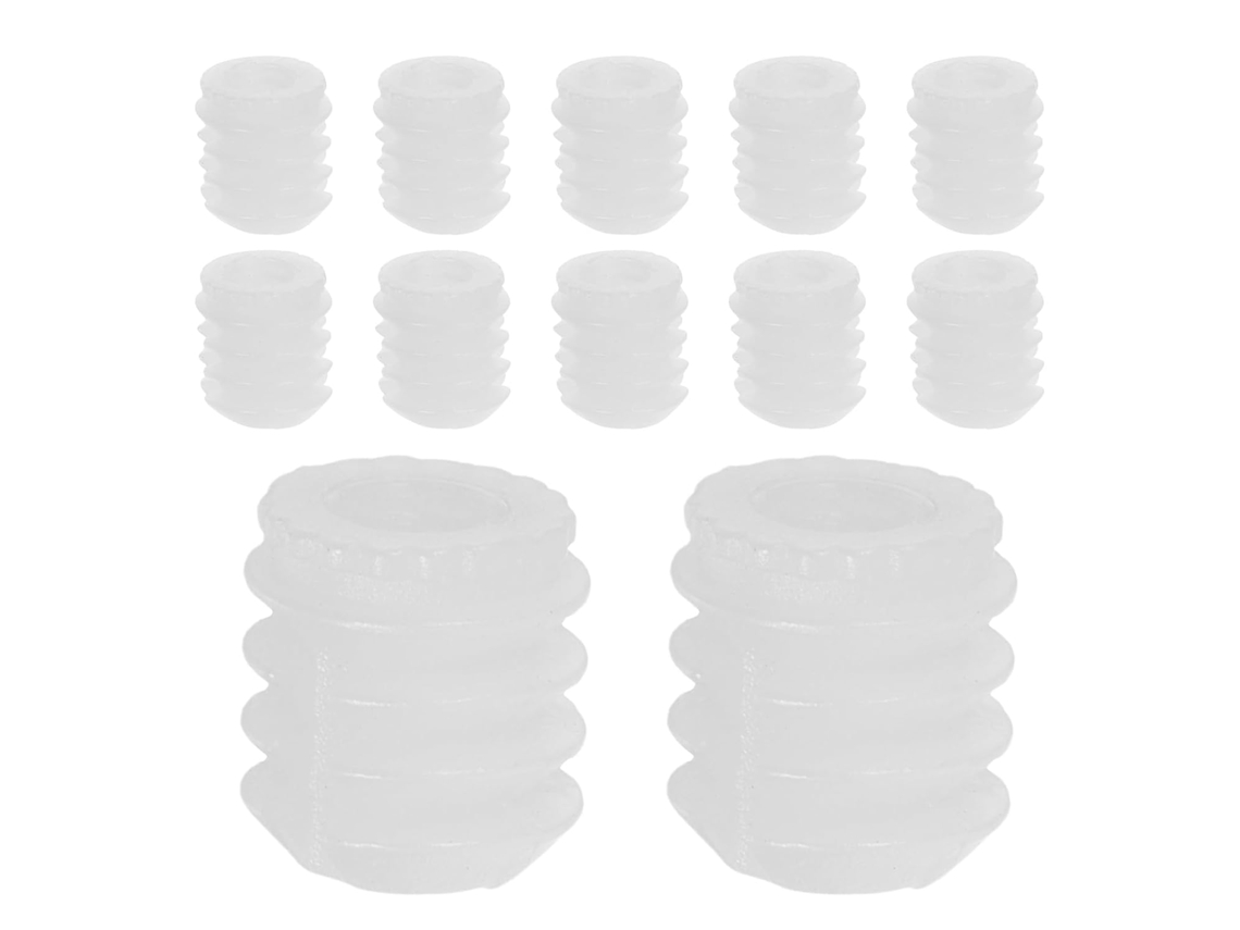 Buchas De Expansão Plástico Para Dobradiças, 100 Unidades, 4x10mm, Para Reparo De Dobradiças Portas Armários E Móveis