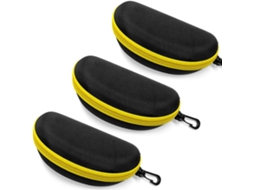 Conjunto de 3 Estojos Rígidos para Óculos de Sol com Zíper AQUAFORGE