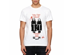 The Shining Come Play With Us T-shirt White Unisex Adults Size:l