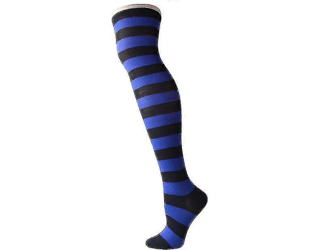 Meias De Lã Coral Macia Até O Joelho, Ideias Para O Inverno, Para Meninas E Mulheres. Meias Listradas Com Estampas De Animais Flufos E Desenhos Animados