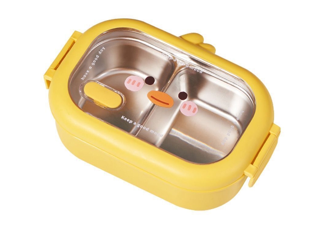 Caixa Bento Aço Inoxidável Bicomponente Cuich