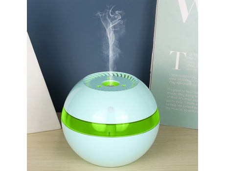 Máquina de Aromaterapia 300Ml Cor Bola Verde