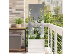 Vidaxl Tela De Privacidade Para Jardim Prata 50 X 32 X 150 Cm