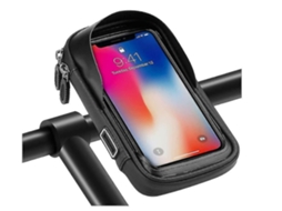 Bolsa de Guia para Bicicleta Suporte para Celular de Bicicleta com Tecido Sensível ao Toque Bolsa para Tubo Superior Prova Dágua para Lalalamoli