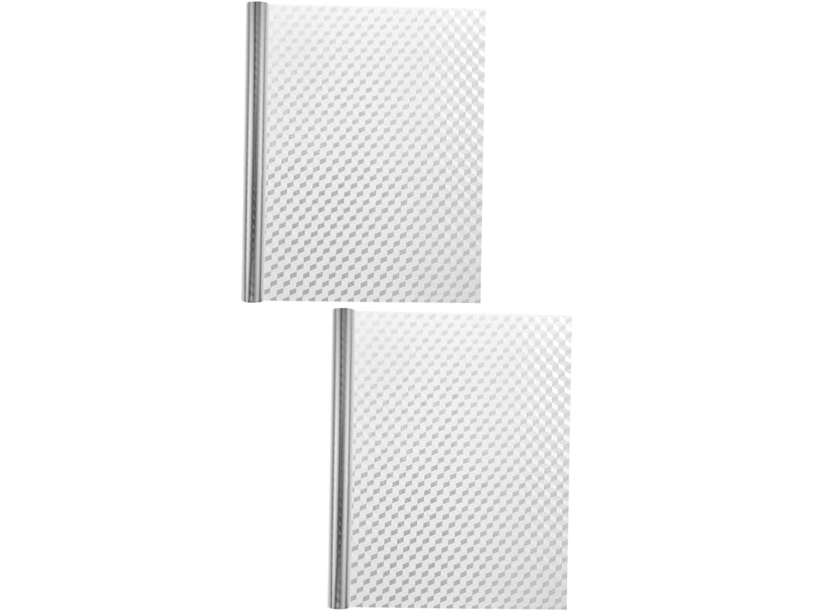 2 Rolos De Adesivo Decorativo Anti-gordura Para Parede, Ideal Para Cozinha.