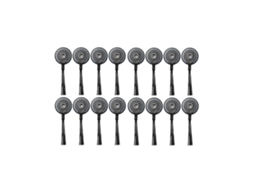16pcs Side Brush For Robot Rvsbk950 Rv750 R85 Rv850 S87 Robot Vacuum Cleaner Sweeping Robot Accesso_glo