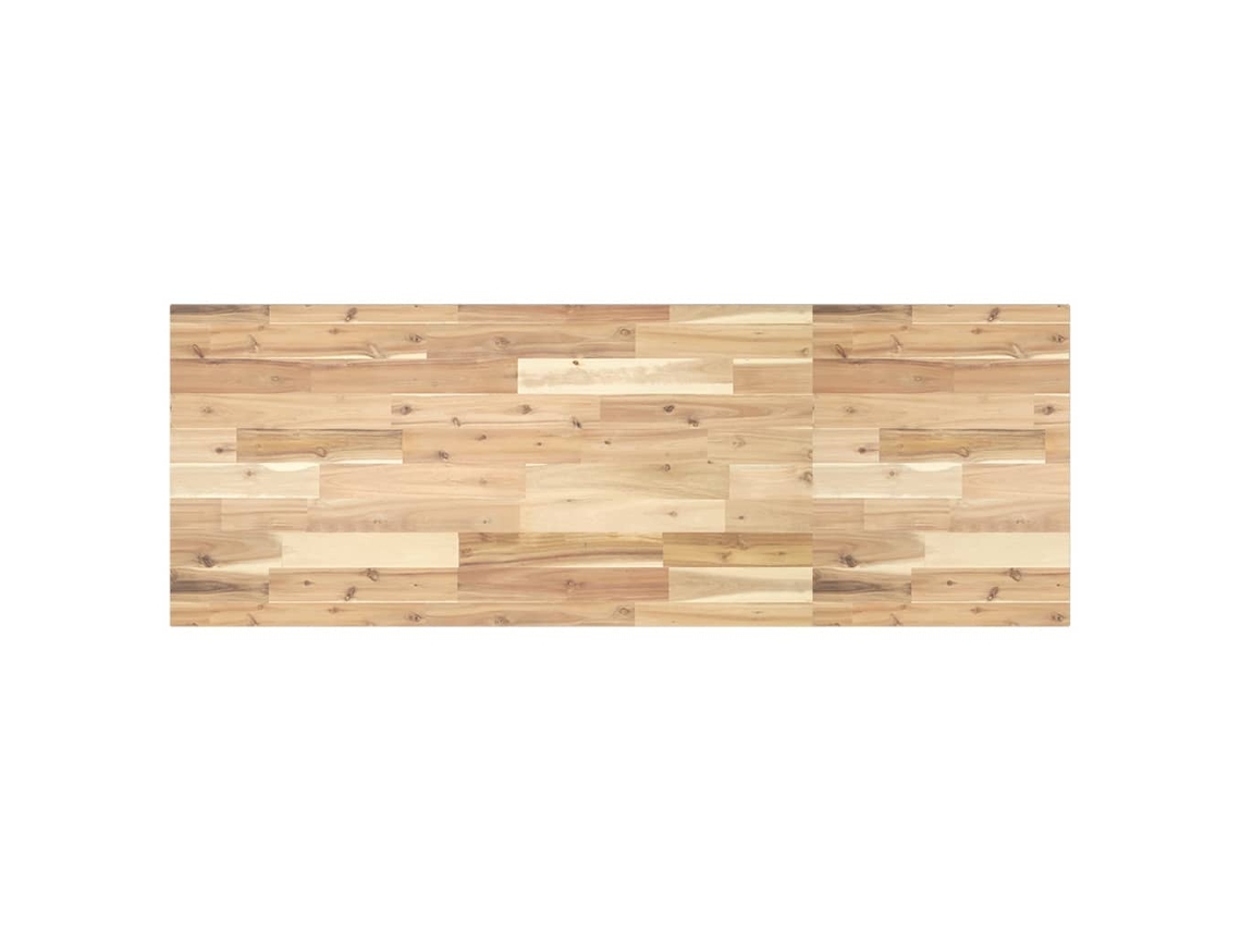 Vidaxl Tampo P/ Móvel Casa De Banho 120x50x2 Acácia Maciça Não Tratada