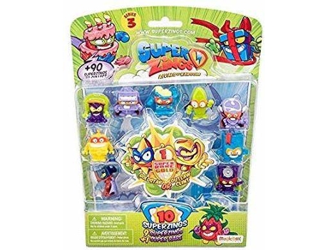 10 Figuras  Blister Série 3 (9 normais + 1 dourada)