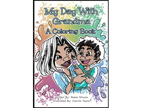 Livro My Day With Grandma A Coloring Book de Reesa Shayne (Inglês)