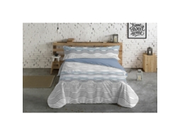 Conjunto de capa de edredom HOSTELINE Mojacar (Azul)