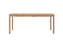 Mesa Jantar Jardim 180x90x77 Cm Madeira Teca Maciça MAISON EXCLUSIVE