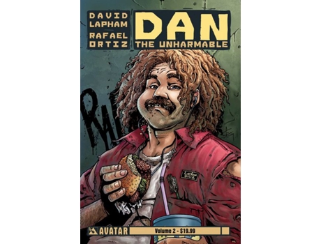 Livro Dan the Unharmable de David Lapham (Inglês)