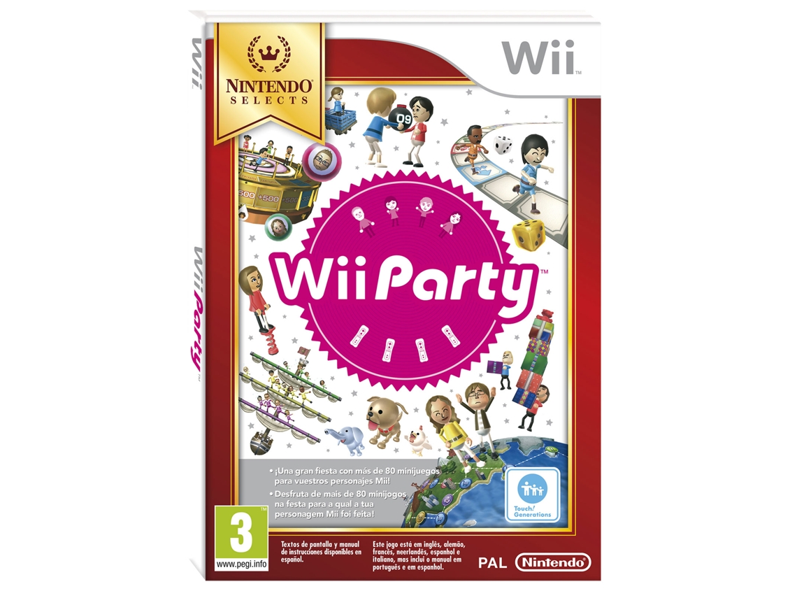 Jogo Nintendo Wii Selects Party