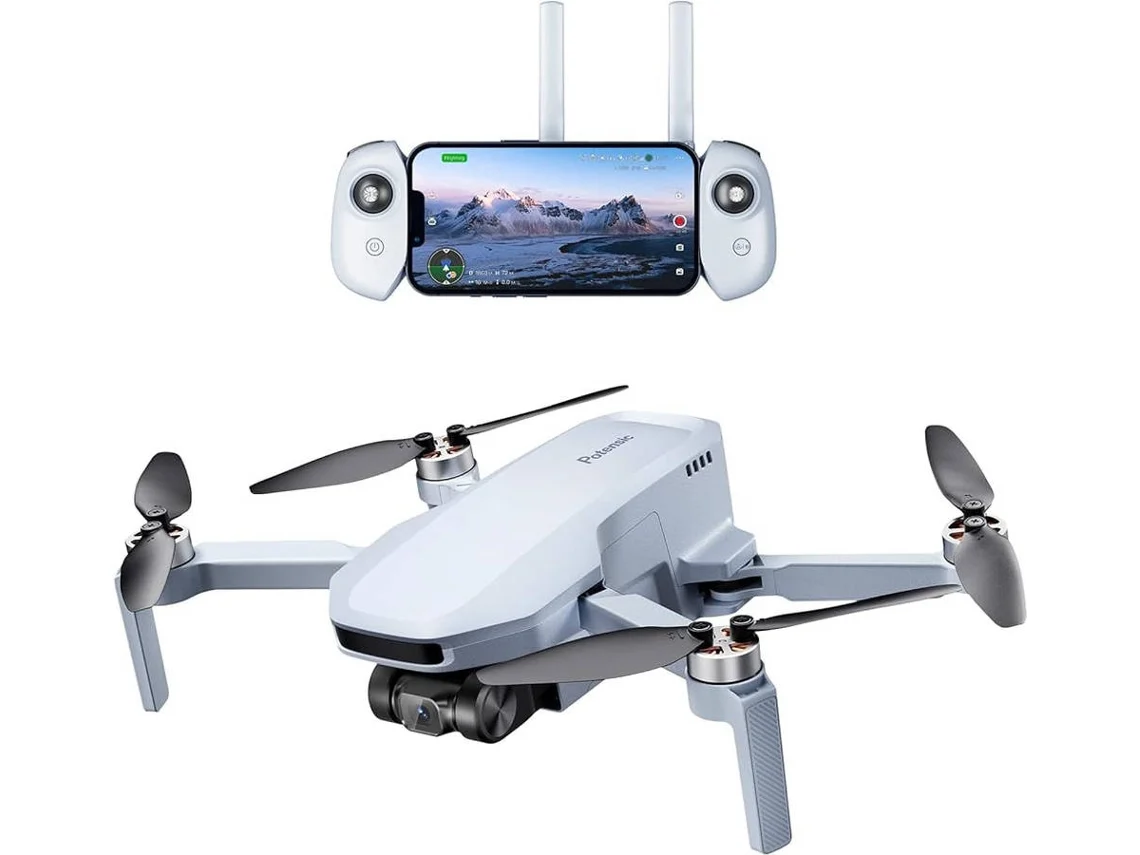 Drone POTENSIC ATOM SE Standard Kit (4K - Autonomia: Até 31 min - Branco)