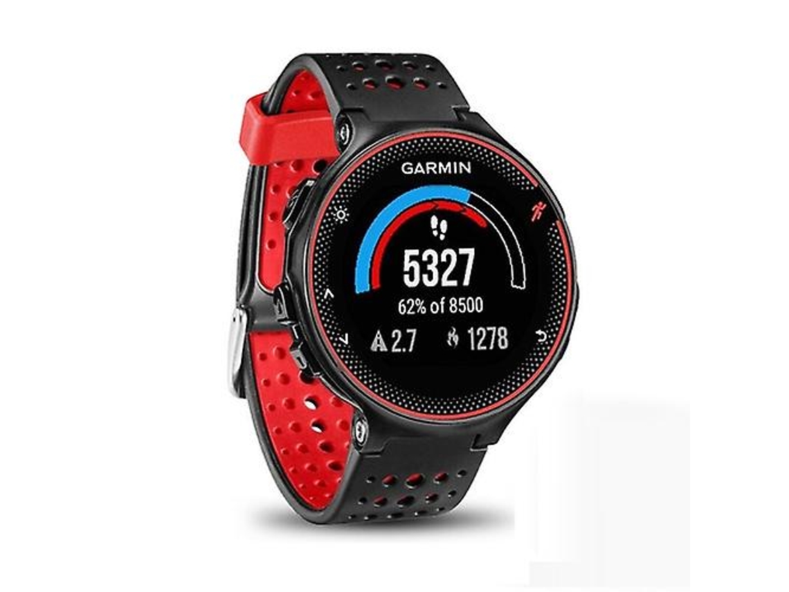 Bracelete para Garmin Forerunner 235 Pulseira de Relógio de Duas Cores Preto Vermelho VENISYMLIS