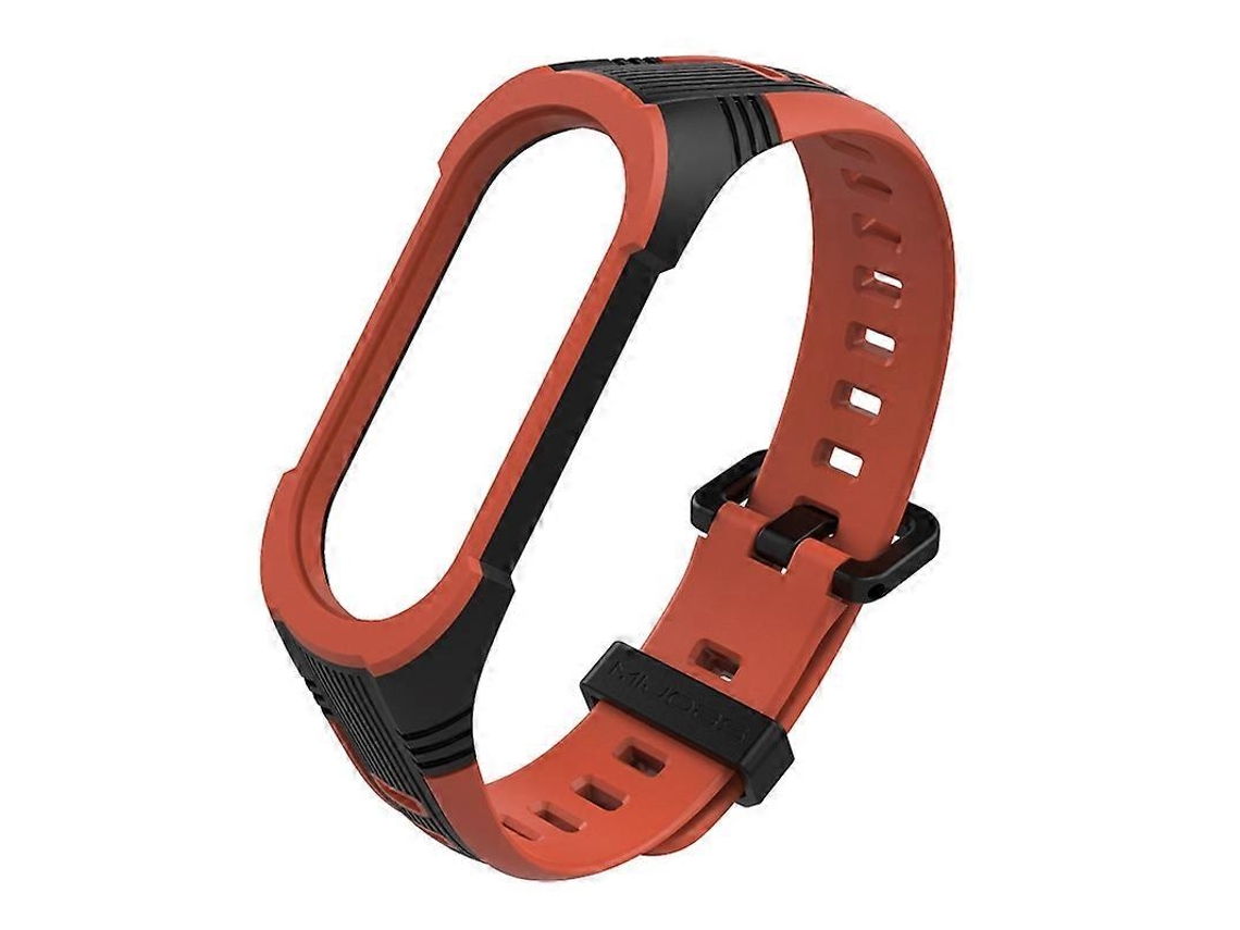 Pulseira De Silicone Bicolor Mijobs Para Xiaomi Mi Band 5/6/7.