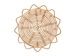 Decoração De Parede De Rattan (arrumar, Decorar)