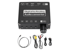 Conversor Bluetooth 5.1 Óptico/coaxial Para Analógico