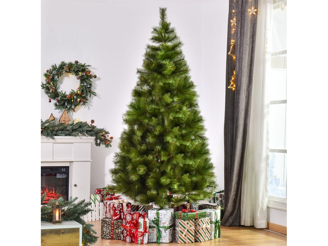 Árvore De Natal Artificial, Em Metal, Na Cor Verde