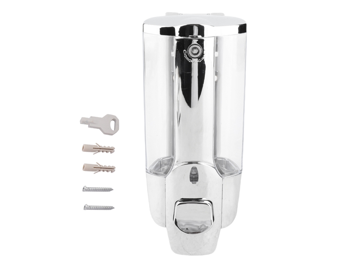Dispensador de Sabão, 350ml, Parede, Anti erosão | S/MARCA