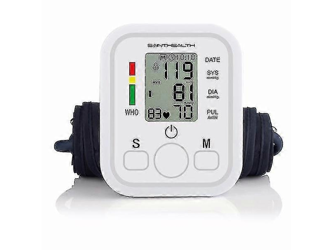 Monitor De Pressão Arterial Lcd Para Braço, Dispositivo De Saúde Para Monitoramento Da Pressão Arterial Ly Ebike