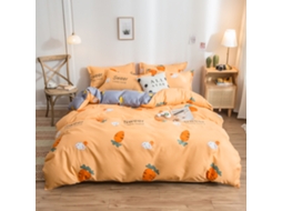Fronha de Edredom Respirável com Zíper Estampa Fashion 150x200cm S/MARCA