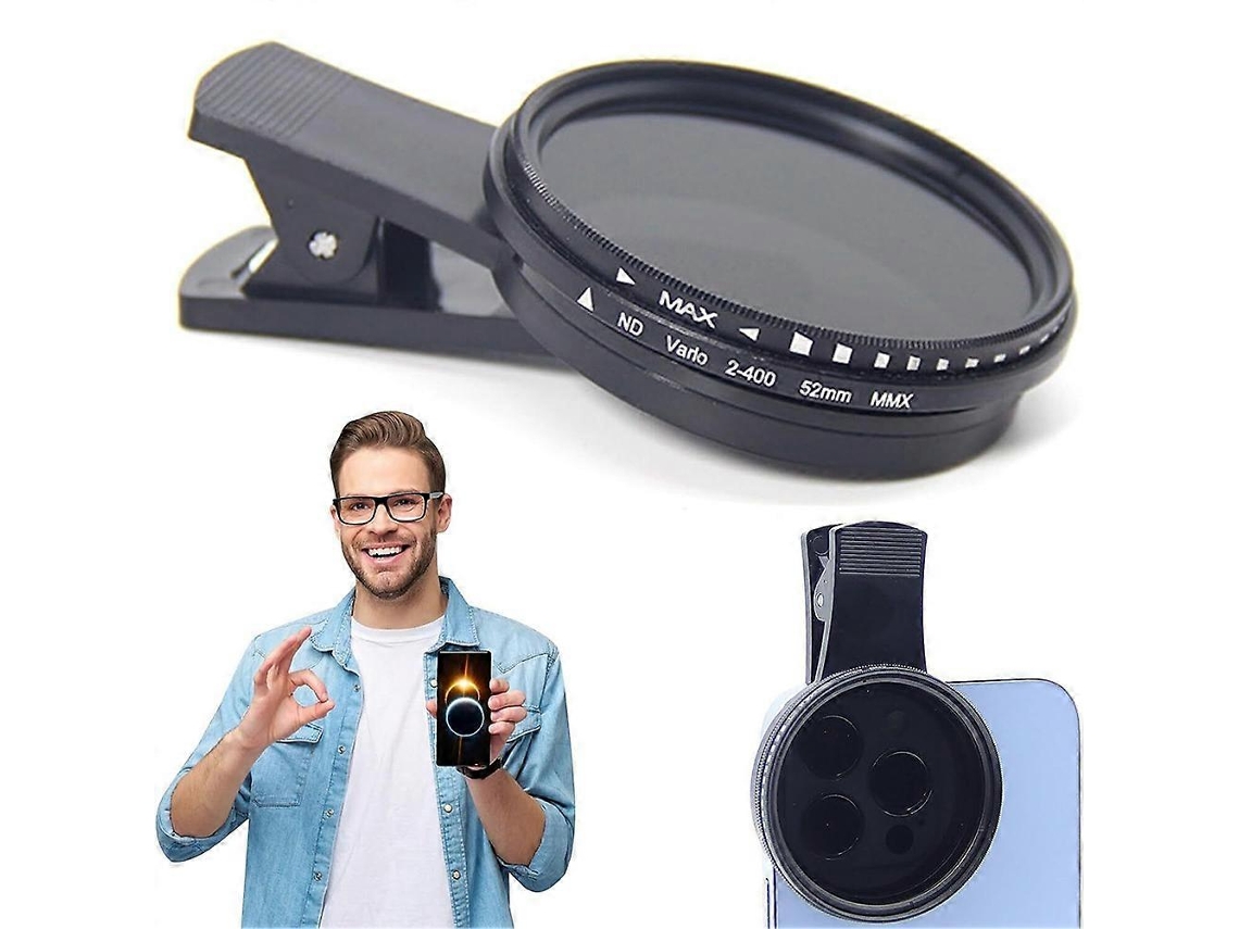 Filtro De Lente Profissional Para Câmera De Celular Com Clipe, Lente Polarizada Multifuncional, Acessórios Para Celular. Aquaforge