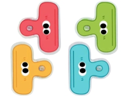 Clipes expressivos Fomiyes, com detalhes e acabamentos para sacos de alimentos, 4 unidades em PP para fixação e organização.