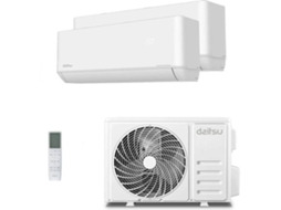 Ar Condicionado DAITSU MultiSplit Free Max Plus 9+12 (Outlet Grade B - 18+24 m2 - 9000+12000 BTU - Branco)